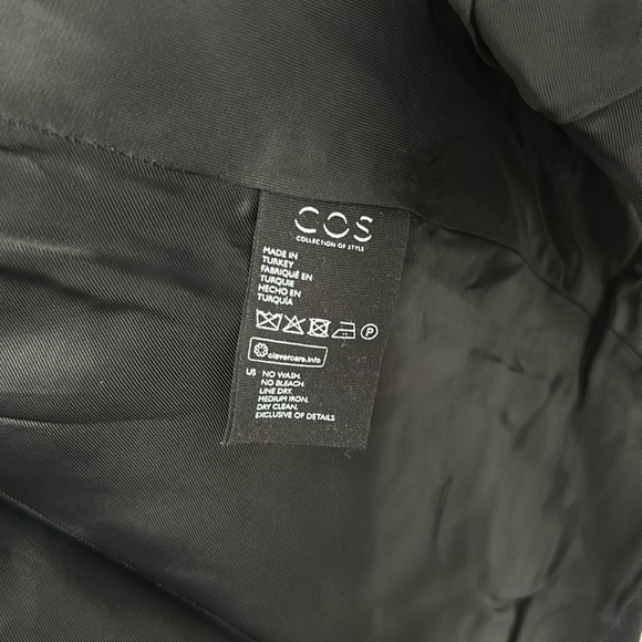 COS Tie-Up Wool Wrap Dress - Picture 11 of 13